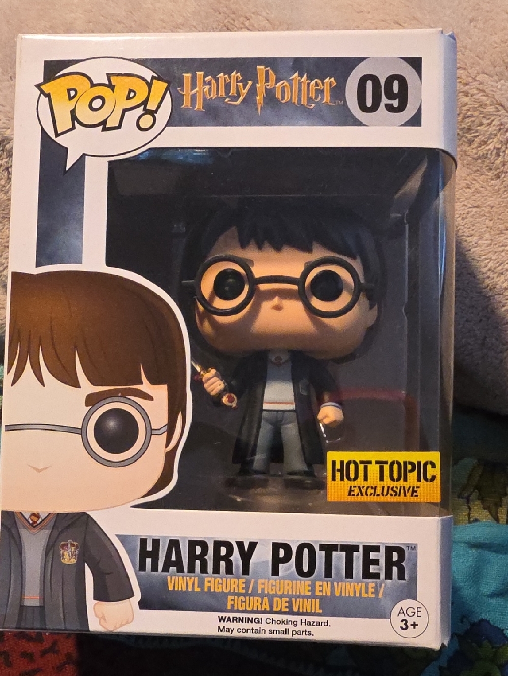 Funko Harry Potter Pop! Figure — Black, Blue, Yellow Accents #09